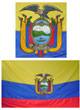 Bandera del Ecuador para exteriores