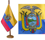 Ecuador Flag to desk