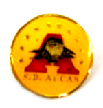 Metalic Brooch - Aucas