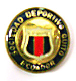 Metalic Brooch - Deportivo Quito