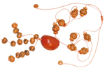 Tagua and Pambil Necklace - Necktie AN