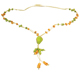 Collier deTagua - Corbatn Losange et Perles