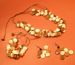 Conjunto de Tagua - Tejido 3 piezas 2