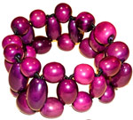 Pulsera de Tagua - Oliva y perla 1