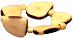 Tagua Bracelet - Heavy Slice 2