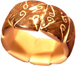 Tagua Bracelet - Pre-columbian Design 3