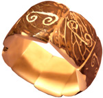 Tagua Bracelet - Pre-columbian Design 4