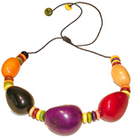 Collar de Tagua - De colores