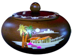 Coffer with barley branch