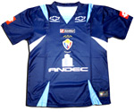 Camiseta de futbol Oficial 2007 (Azul) - Club Deportivo El Nacional