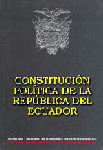 Libro - La Constitutcin Poltica de la Repblica del Ecuador (1998)