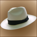 Panama Cuenca Hat - Fedora (Tuis) for men (Grade 9-10)