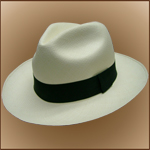 Chapeau Panama Montecristi  Fedora (Tuis) pour Homme (Qualite 13-14)