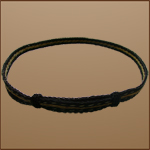 "Crin de Caballo" Band - Black