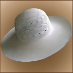 Extra fine Panama Hat for women