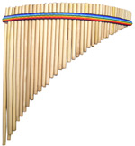 Pan Flute of 41 tubes Cromtica - anda Maachi