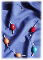 Tagua necklace Pearl  5