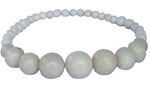 Tagua necklace- Pgp9