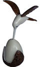 Tagua - Hummingbird on knob