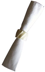 Tagua - notch napkin ring