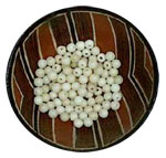 Pieces of Tagua - Pearl of 7mm