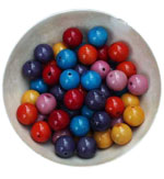 Pieces of Tagua  Color Pearl of 20mm