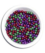 Pieces of Tagua  Color Pearl of 5mm
