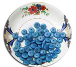 Pieces of Tagua  Color Lentils of 13mm