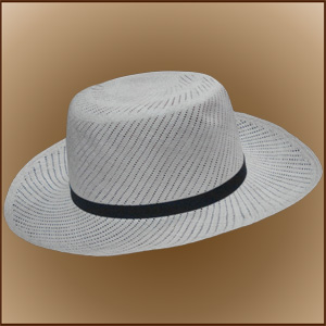 Chapu Panam Montecristi - Colonial (Optimo) para Homens (Grau 13-14)