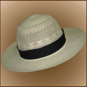 Chapu Panam Montecristi - Coco para mulheres (Grau 17-18)
