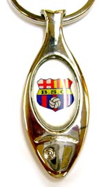 Metalic Keyring 10 - Barcelona Sporting Club