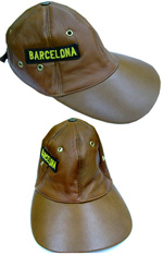 Gorra de Cuero  Caf- Barcelona Sporting Club