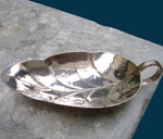 Leaft adornment bathed in Silver