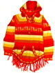 Sweater Multicolour (rustic with hood)