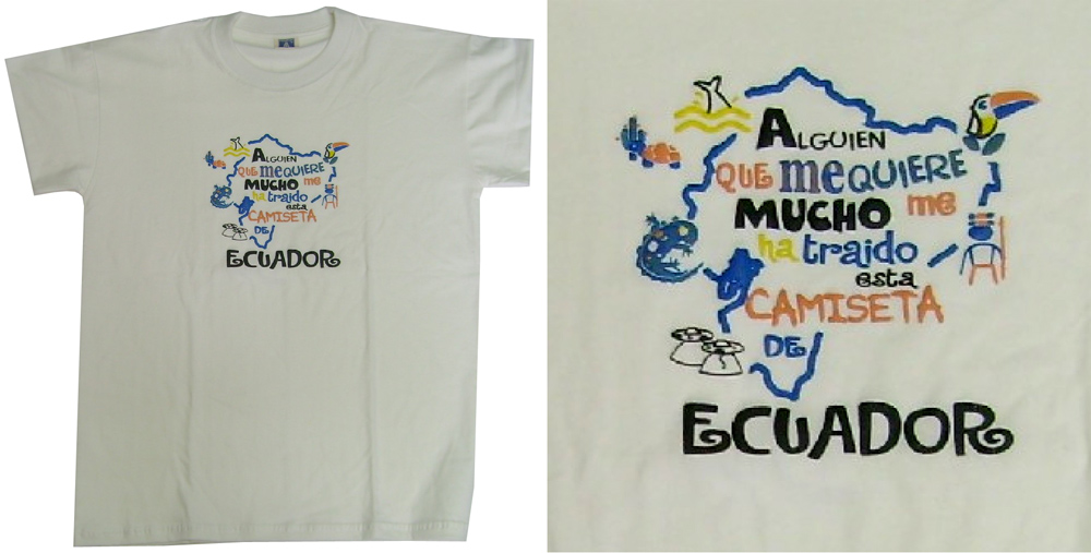 Camiseta Alguien Que Me Quiere Mucho