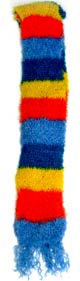 Multicolor flange Scarf