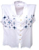 Chemise Blanche (sanas Manches) pour Femme