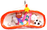 Nativity of marzipan