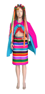 Costume Typique - Santo Domingo de los Colorados (Femme)