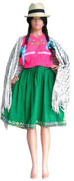 Costume Typique - Chola Cuencana (Femme)