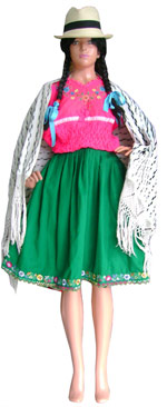 Typical Costume - Chola Cuencana (Women)