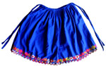 Costume Typique - Follón azul de chola cuencana