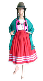 Typical Costume - Chola Quitea (Women)